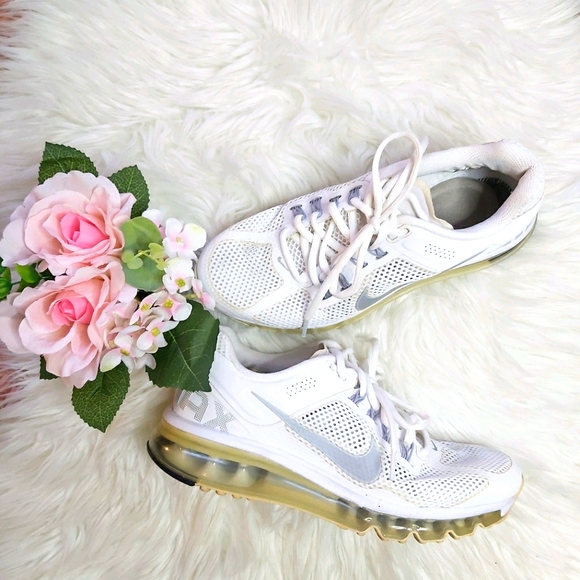 Nike Shoes - Nike Air Max Plus 2013 White Silver Women's 7.5